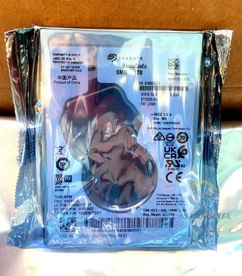 ST1000LM049 1TB Seagate Barracuda 2.5'' SATA 7200RPM 6.0Gbs 128MB Hard Drive New - Image 1 of 4