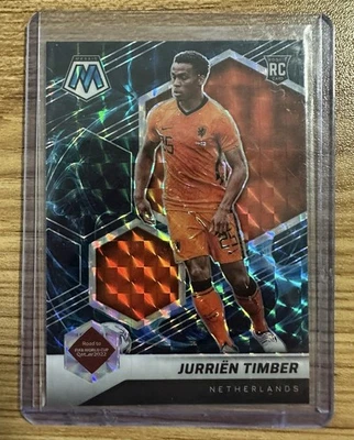 2021-22 Panini Mosaic Jurrien Timber Genesis The Netherlands Rookie Case Hit  - Image 1 of 2