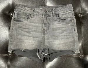 RSQ Jeans Brand Jean Cut Off Shorts Sunset High Rise Girl’s Size 10 Gray - Picture 1 of 3