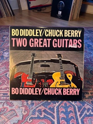 Bo Diddley  Chuck Berry  Two Great Guitars  Vinyl LP  CH 9170  1984 Chess VG+/EX Foto 1 de 4