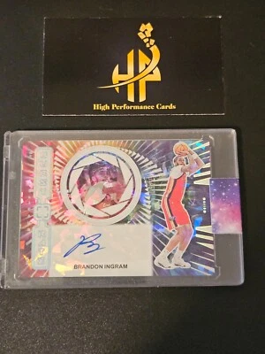 2023-24 Panini Photogenic Brandon Ingram Autograph Burst Rate SP 47/50 Foto 1 de 2