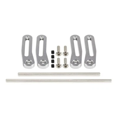 Carbon Fiber LCG Chassis Kit w/ gearbox for 1/10 RC Crawler Comp Rigs SCX10 DIY - Image 1 of 4