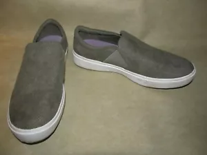 Dr Scholl's Be Free Shoes Energy Technology, Gray Slip On Suede Size 9 Womens - Picture 1 of 5