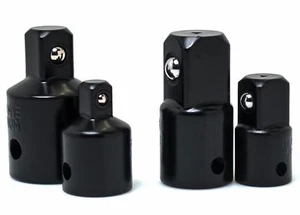 Bastex Set Adattatore e Riduttore Impact (4 Pezzi) per Avvitatori Auto Riparazione - Foto 1 di 1
