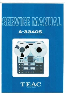 TEAC service manual  für A- 3340 S Copy - Bild 1 von 1