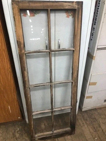Vintage 8 panes Casement Window sash 20 x 54 from the 50's  TAKE A LOOK Cover