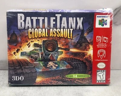 Battletanx Global Assault - Nintendo 64 Authentic N64 Sealed New Damaged Box - Image 1 of 4