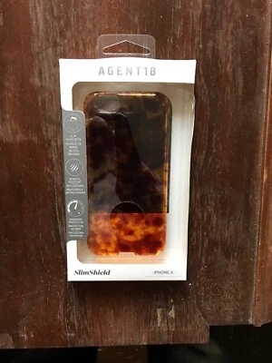 NEW Agent18 SlimShield+ iPhone 6 6S Case Brown Tortoise - Image 1 of 4