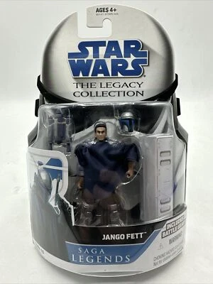 Star Wars Jango Fett The Legacy Collection Saga Legends 2008 SL No. 15 Foto 1 de 2