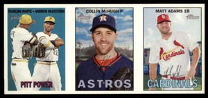 2016 Topps Heritage Panel Sterling Marte/Andrew McCutchen/C. McHugh/Matt Adams