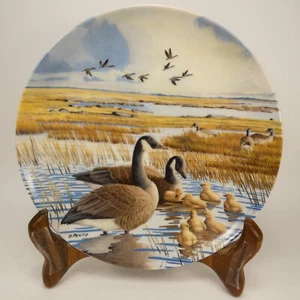 THE FAMILY Dominion China Donald Pentz Plate Wings Upon the Wind COA FLJBJ - Picture 1 of 12