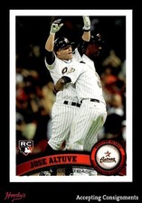 2011 Topps Update #US132 Jose Altuve HOUSTON ASTROS RC ROOKIE