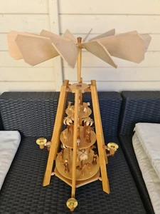 Weihnachtspyramide 3 Stöckig Erzgebirge, guter Zustand, Gebraucht!  - Bild 1 von 11