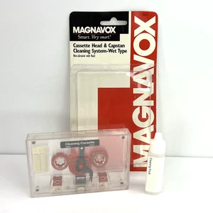 Magnavox Kassettenkopf und Capstan Reinigungssystem Nass Typ M62021 - Bild 1 von 9