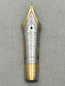 Montblanc 149 FP’s Nib unit only, 14c Medium-Exc. Condition - Picture 1 of 8