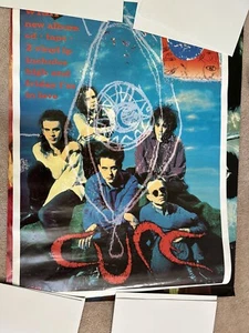 LA CURA poster album dei desideri originale 34 x 22 1992 - Foto 1 di 1