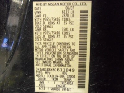Brazo de control inferior inferior delantero derecho usado delantero se adapta a: Nissan Pathfinder 2008 delantero Foto 1 de 4