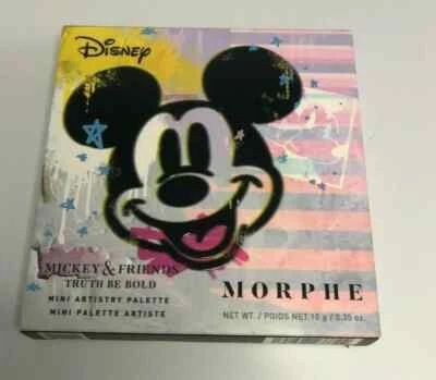 Morphe X Mickey Mouse Mini Eyeshadow 9 Shade Palette Limited Edition New & Boxed - Image 1 of 2