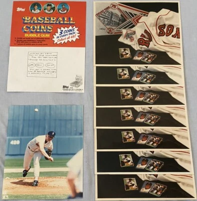 LOT (8) Roger Clemens Red Sox 8x10 Photos - MLB x1 Bright Star Images Collage x7 - Image 1 of 2