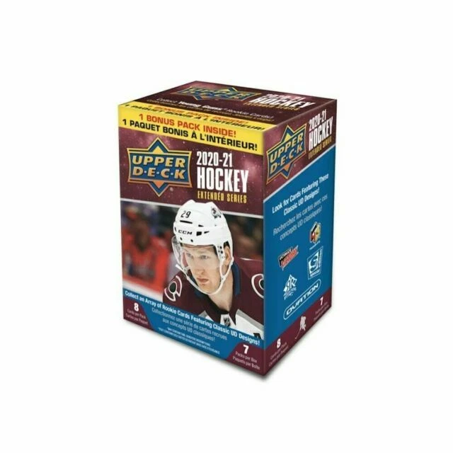 2020-21 Upper Deck Extended Series Hockey Blaster Box - 7 Packs