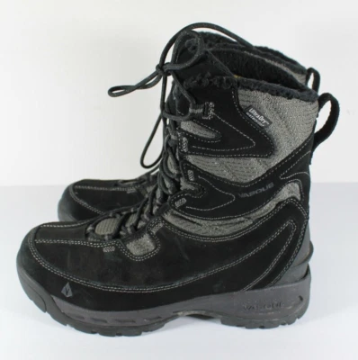 Botas de nieve Vasque para mujer de cuero aislado 7807 talla 9M negras ultra impermeables Foto 1 de 4