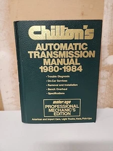 Manual de transmisión automática Chiltons 1980-1984 - Imagen 1 de 1