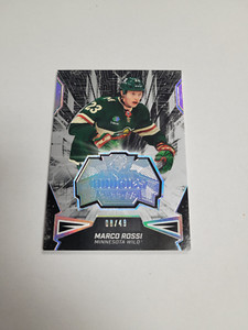 2022-23 SPX Finite Rookies Silver Spectrum Marco Rossi #f-2 /49 SP Parallel