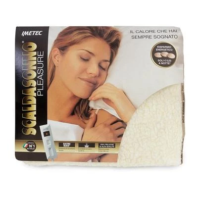 Scaldasonno Scaldaletto Imetec Pleasure 6407 in peluche Singolo Una piazza Q173 - Immagine 1 di 4