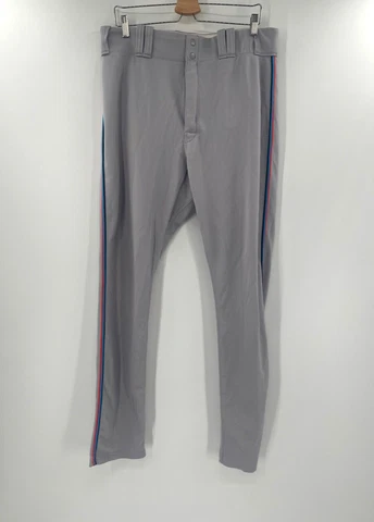 BRITO MINOR LEAGUE MIAMI MARLINS GREY MAJESTIC (GAME USED) PANTS 2019 Cover
