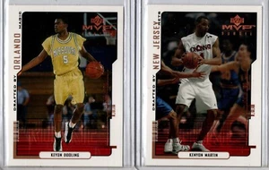 2000/01 KENYON MARTIN AND KEYON DOOLING UD MVP ROOKIES - Picture 1 of 5