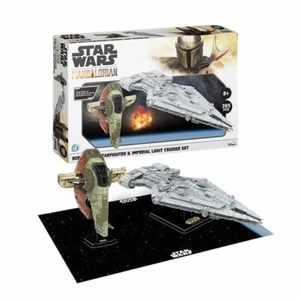 Star War Mandalorian Boba Starfighter Imperial Cruiser 3D Puzzle Collector New M - Picture 1 of 4