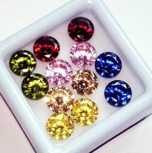 Mixed Color Quartz between 4 to 5 mm/ 16 pcs Lot With Free Gift - Picture 1 of 11