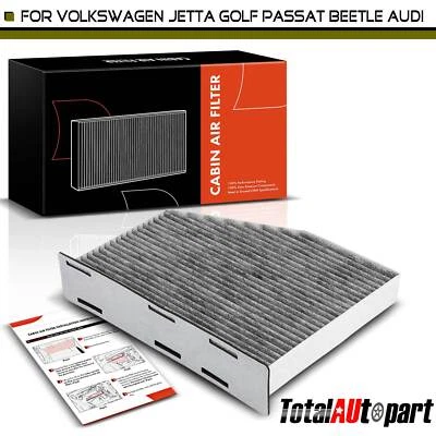 Воздушный фильтр салона с активированным углем для Audi A3 2006-2013 Q3 Volkswagen Jetta Golf - Изображение 1 из 4