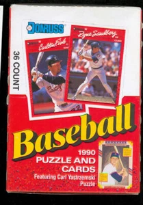 1990 Donruss Baseball Card Set Wax Pack Box Sammy Sosa Rookie - Bild 1 von 1