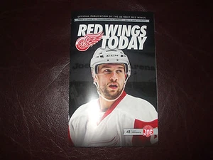 2017 Detroit Red Wings Programm vs Phil. FLYERS LUKE GLENDENING MINT L@@K! - Bild 1 von 2