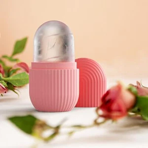 Hot Ice Facial Cube Massager Ice Roller to Depuff Shrink Care Pores Sculpt Fast - Picture 1 of 27