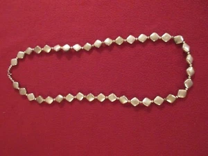 Vintage  Silver  14” Necklace Very Old - Picture 1 of 8