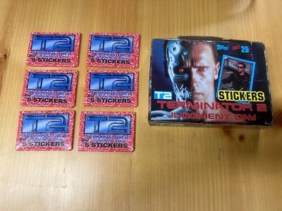 1991 TOPPS TERMINATOR 2 JUDGMENT DAY (6 UNOPENED PACKS plus DISPLAY BOX) - Image 1 of 2