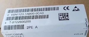 6SN1123-1AB00-0CA3 1PCSNEU SIEMENS SIMODRIVE 611 LEISTUNGSMODUL 6SN11231AB000CA3 - Bild 1 von 1