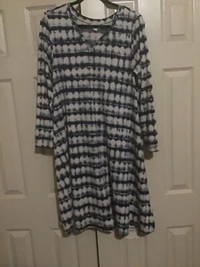 Neu mit Etikett LuLaRoe Medium Emily Kleid mit Taschen - wie abgebildet - Bild 1 von 3