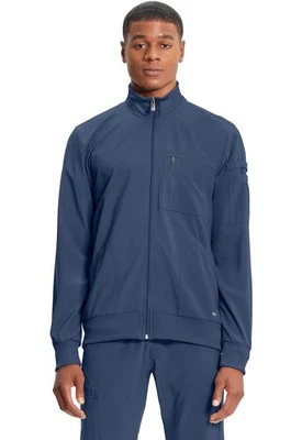 Chaqueta Médica Infinity Para Hombre Cremallera Frontal CK305A NYPS Azul Marino Envío Gratis Foto 1 de 4