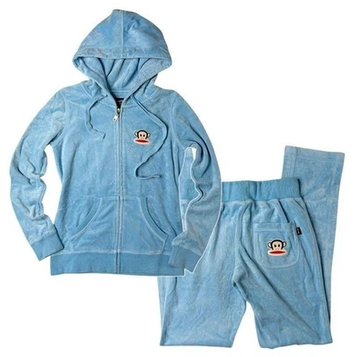 Paul Frank Conjunto Chándal Terciopelo Azul Claro Foto 1 de 4