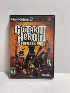 Guitar Hero 3 III: Legends of Rock (Sony PlayStation 2) PS2 completo con manuale - Foto 1 di 3