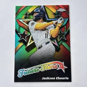 2025 Topps Chrome - Future Stars Jackson Chourio #FS-4 Milwaukee Brewers - Picture 1 of 2
