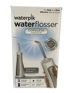 Waterpik WF-03 Cordless Freedom Water Flosser - White New Open Box - Picture 1 of 12