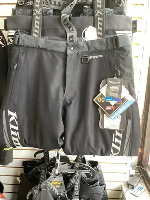 Pantalones de moto de nieve Klim Kaos para hombre negros asfalto talla mediana Foto 1 de 3