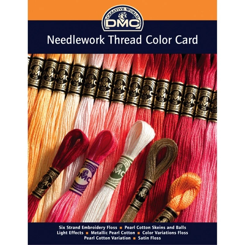 DMC - Needlework Threads Printed Color Card - (Colorcrd) - Image 1 of 1