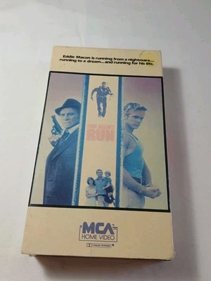 Eddie Macon's Run John Schneider VHS Tape Kirk Douglas Chase Jail Break 1983 - Image 1 of 4