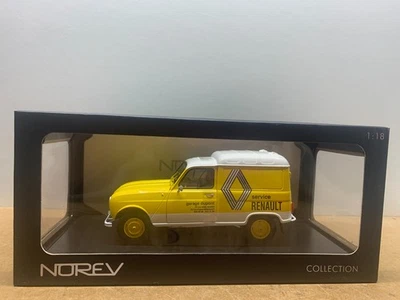 NOREV RENAULT 4 F4 RENAULT SERVICE 1/18 EN BOITE gé E1 - Photo 1/4