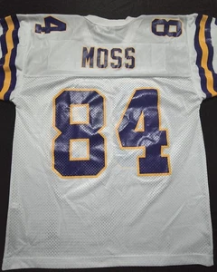 Vikings #84 MOSS Vintage 1995 Starter Jersey, Size 46/M, Chest 46", 30" long - Picture 1 of 7